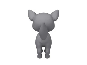 cat cartoon 3D Model