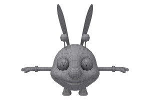 bee cartoon Modelo 3D