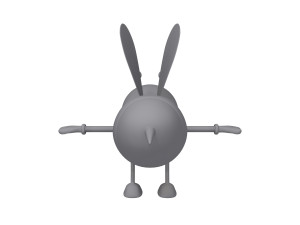 bee cartoon Modelo 3D