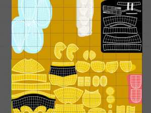 bee cartoon Modelo 3D