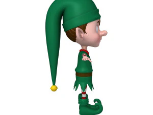 christmas elf 3D Model