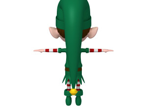 christmas elf 3D 모델