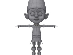 christmas elf 3D 모델