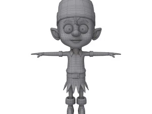 christmas elf 3D Model