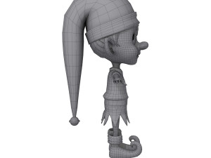 christmas elf 3D 모델