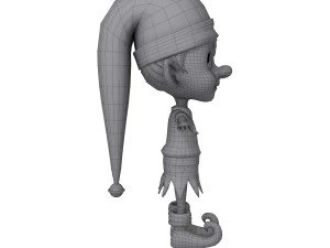 christmas elf 3D Model