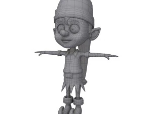 christmas elf 3D Model
