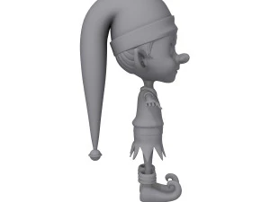 christmas elf 3D Model