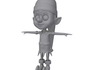 christmas elf 3D 모델