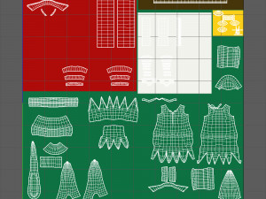 christmas elf 3D 모델