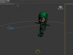christmas elf 3D Model