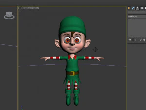 christmas elf 3D Model