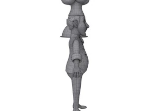 chef cartoon 3D Model