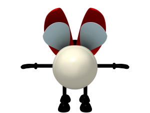 ladybug cartoon 3D Model