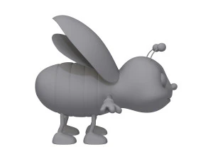 ladybug cartoon 3D Model