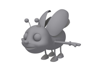 ladybug cartoon 3D Model