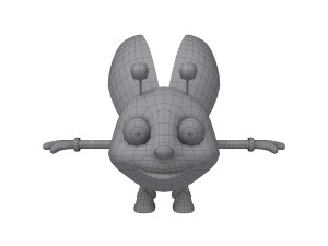ladybug cartoon 3D Model