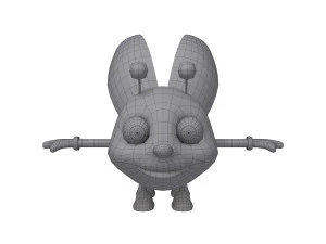 ladybug cartoon 3D Model