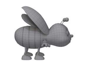 ladybug cartoon 3D Model