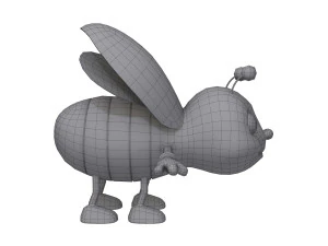 ladybug cartoon 3D Model