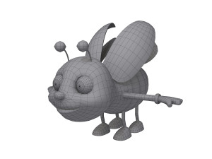 ladybug cartoon 3D Model