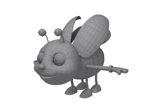 ladybug cartoon 3D Model