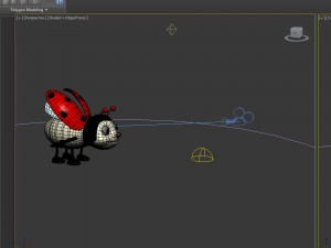 ladybug cartoon 3D Model