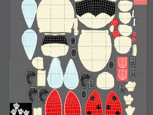 ladybug cartoon 3D Model