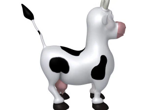 desenho de vaca Modelo 3D