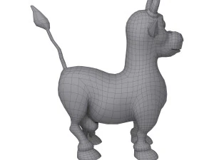 desenho de vaca Modelo 3D