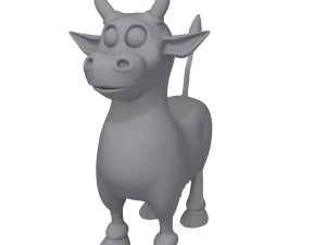 desenho de vaca Modelo 3D