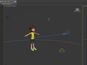 boy cartoon 3D Модель
