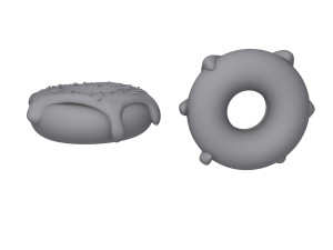 donut cartoon 3D Модель