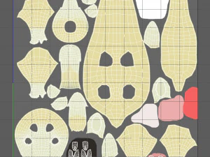 kresk&oacute;wka lamy Model 3D