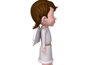 angel cartoon Modelo 3D