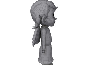 angel cartoon Modelo 3D