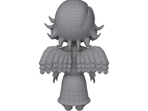 angel cartoon Modelo 3D