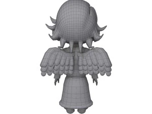 melek karikat&uuml;r 3D Model