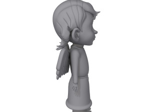 angel cartoon Modelo 3D