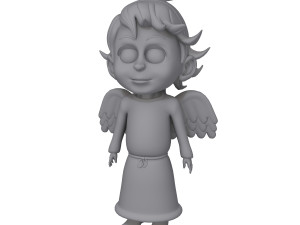 angel cartoon Modelo 3D