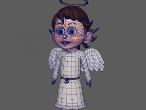 melek karikat&uuml;r 3D Model