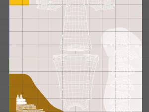 melek karikat&uuml;r 3D Model