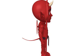 devil cartoon 3D Model