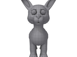 dog cartoon 3D Model