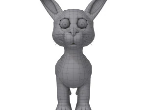 dog cartoon 3D Model