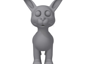dog cartoon 3D Model