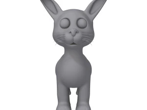 dog cartoon 3D Model