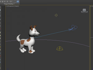 dog cartoon 3D Model