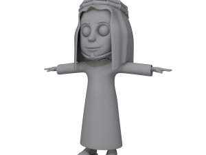 arab man cartoon 3D Модель