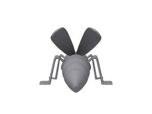 mosquito cartoon 3D Модель